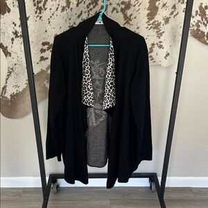 Western Cardigan! Bronc Rider on Back!